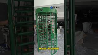 Full Height Turnstile Gate Bidirectional Turnstyle Revolving DoorFullHeightDoor [upl. by Leinehtan]