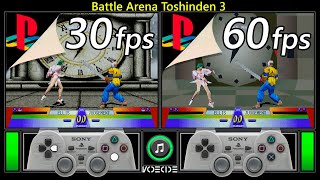 Dual Longplay of Battle Arena Toshinden 3 PlayStation vs PlayStation Gameplay Comparison [upl. by Devina324]