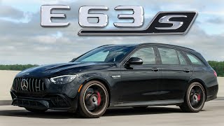 2021 MercedesAMG E63S Wagon Review  STILL THE BEST CAR IN THE WORLD [upl. by Vashtee]