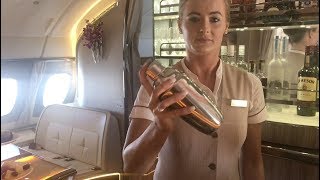 Emirates Airbus 380 Business Class from Birmingham UK to Sydney Australia [upl. by Charlot]