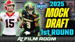 2025 NFL Mock Draft 1st Round [upl. by Kinnie]