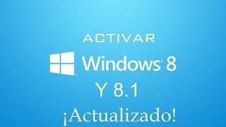 ACTIVAR WINDOWS 8 y 81 PARA SIEMPRE ABRIL 2017 [upl. by Llemej]