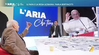 Fausto Bertinotti elogia Papa Francesco quotPer uscire da questo culdesac ci vuole il coraggio [upl. by Alysoun]