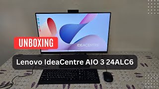 Lenovo IdeaCentre AIO 3 24ALC6 Unboxing  AMD Ryzen 3 7330U amp AMD Radeon Graphics [upl. by Gusella720]