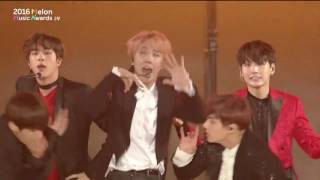 BTS  Blood Sweat amp Tears  Fire From MelOn Music Awards 2016 Live [upl. by Weixel]