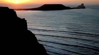 Gower Peninsula Wales Coastline and Beaches  Dawn till Dusk [upl. by Nedroj]