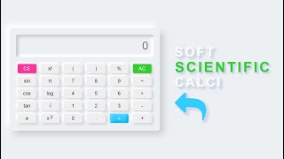 Scientific Calculator Using Html Css And JavaScript  HTMLCSSJS [upl. by Nylauqcaj887]