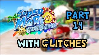 Super Mario Sunshine With Glitches  Part 14 Blue Coin Mythbusting Bianco Hills Blue Coins [upl. by Nylyoj707]