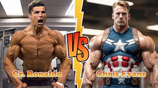 Cristiano Ronaldo VS Chris Evans Transformation ★ From Baby To 2024 [upl. by As]