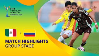 Mexico v Colombia  FIFA U20 Womens World Cup Colombia 2024  Match Highlights [upl. by Ardekal]