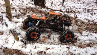 RC Trail Run in the Snow  ShowMe Scalers [upl. by Eisnil138]