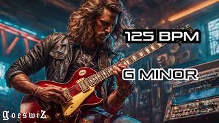 Heavy Metal Backing Track in G Minor 125 BPM [upl. by Island38]