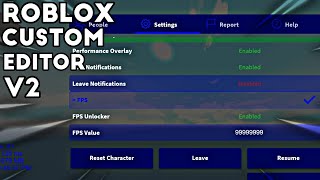 Roblox Custom Editor V2 Script OP  Removes Lags   Delta • Fluxus • Hydrogen [upl. by Assennev667]