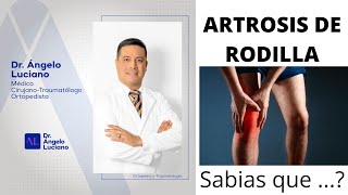 tengo artrosis de rodilla puedo caminar [upl. by Andi495]