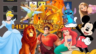 Hunger Games Simulator DISNEY EDITION [upl. by Siekram656]