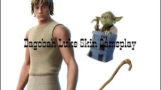 Fortnite Dagobah Luke Bundle Gameplay [upl. by Stephania428]