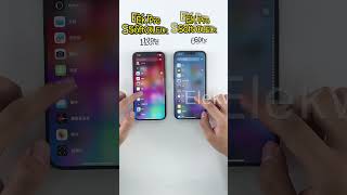 For iPhone screens EK Pro Soft OLED 120hz VS 60hz youtubeshorts mobile smartphone phonerepair [upl. by Anneiv]