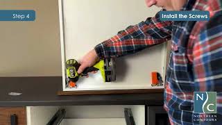 HowTo Install Your Frameless Drawer Box [upl. by Aicinad]