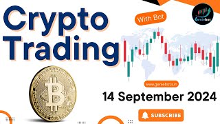 Live Crypto Trading With GenieBot 14Sep2024 trading bitcoin cryptotrading trader [upl. by Ribaudo753]