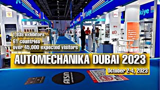 AUTOMECHANIKA 2023  WORLD TRADE CENTER DUBAI UNITED ARAB EMIRATES  MELY MAR [upl. by Hsilgne]