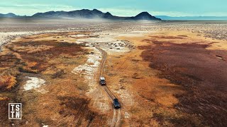 ESCAPING The Nevada Desert FullSize Ram 2500 Overland Trip [upl. by Deck]