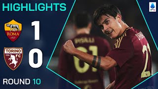 ROMATORINO 10  HIGHLIGHTS  Giallorossi bounce back with Dybala goal  Serie A 202425 [upl. by Hightower]