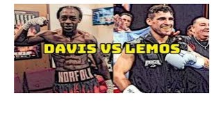 KEYSHAWN DAVIES VS GUSTAVO LEMOS  10 ROUNDS LIGHT WEIGHT CONTESTTACTICS AND PREDICTION [upl. by Katharine]