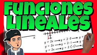 📈 FUNCIONES LINEALES de Proporcionalidad Constantes y Afines o Generales [upl. by Egreog]