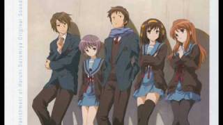 The Vanishment of Haruhi Suzumiya OST  21  Rikishi no Tenkan Ten [upl. by Galan]