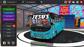 JESUS TRVELS THRISSUR  ZED ASTRA BS6 BUS MOD  bussid [upl. by Sillert41]