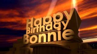 Happy Birthday Bonnie [upl. by Lemert946]