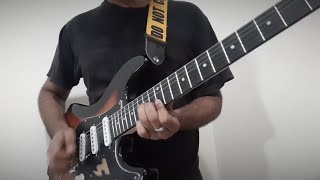 Livin On A Prayer  Bon Jovi Guitar Solo Cover [upl. by Asert]