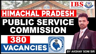 HIMACHAL PRADESH PUBLIC SERVICE COMMISSION  VACANCIES  780 [upl. by Jaquith315]