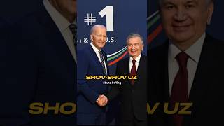 Shavkat Mirziyoyev Bayden bilan uchrashdi [upl. by Storz]