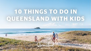 10 THINGS TO DO IN QUEENSLAND WITH KIDS 🌞🦘 [upl. by Elbam]