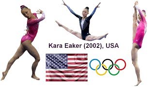 Kara Eaker 2002 USA [upl. by Row]