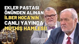 Ekler Pastası Önünden Alınan İlber Hocanın Canlı Yayında Müthiş Hamlesi [upl. by Eednas598]