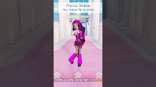 HOPESCOPE LIKED MY OUTFIT🥹🥹 roblox hopescope [upl. by Duffie]