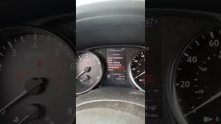 How to reset maintenance reminder and oil change light 2018 Nissan Rogue￼ [upl. by Eixam]