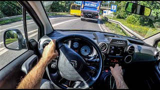 Citroen Berlingo II  POV Test Drive 549 Joe Black [upl. by Alvera871]