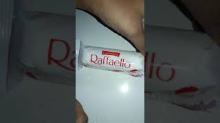 Raffaello ChocolateRaffaello white Chocolateforeign chocolate Testy chocolate 😋😋😯😯short [upl. by Rehpotsrik]