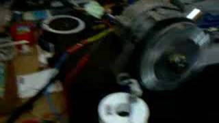 Bedini pulse Motor from a car alternator [upl. by Drisko]