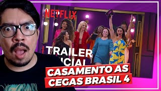 REACT CASAMENTO AS CEGAS BRASIL UMA NOVA CHANCE TEMPORADA 4 [upl. by Penrod]