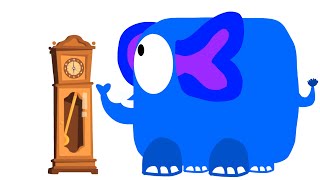 Hickory Dickory Dock  Children Nursery Rhymes [upl. by Yl]