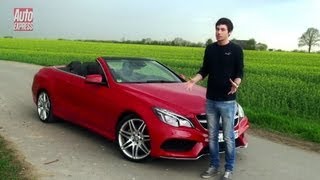 Mercedes EClass 2013 Cabriolet review  Auto Express [upl. by Blockus]