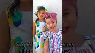 Como ven estas nias ivanna amanda familia parati viral traviesa [upl. by Aznaed]