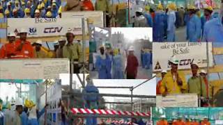 Safety Campaign at RasGas Project Ras Laffan State of Qatar [upl. by Htessil354]