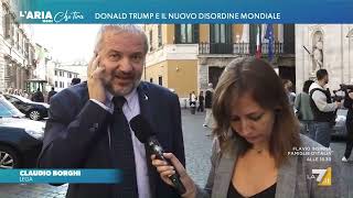 🔴 Interventi del Sen Claudio Borghi nella trasmissione quotLaria che Tiraquot del 07112024 [upl. by Nonnelg]