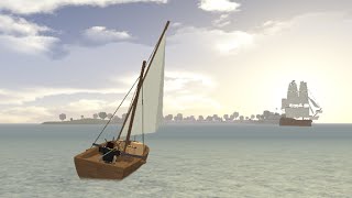 ROBLOX Tradelands How To Build A Ship [upl. by Morrell]