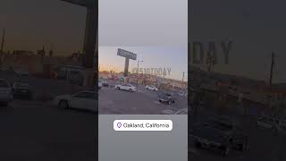 Couple thrown off motorcycle in Oakland ca [upl. by Lathrop]